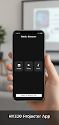 برنامه‌نما HY320 Smart Projector App عکس از صفحه