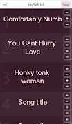 mySetlist Ekran Görüntüsü 1