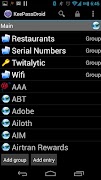 2 Schermata KeePassDroid
