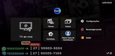 Blue TV Franquia تصوير الشاشة 1