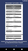 Resume PDF Maker Ekran Görüntüsü 6