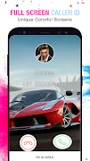 برنامه‌نما تمام صفحه تماس گیرنده ID عکس از صفحه