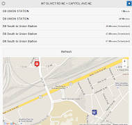 برنامه‌نما WMATA Bus Tracker عکس از صفحه