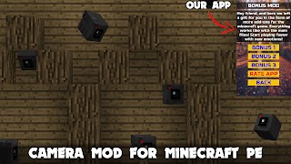 برنامهنما Camera CCTV Mod Minecraft PE عکس از صفحه
