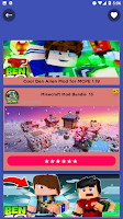 Cool Ben Alien Mod for MCPE Ekran Görüntüsü 1