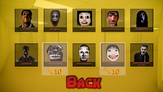 3 Schermata Nextbot run in Backrooms