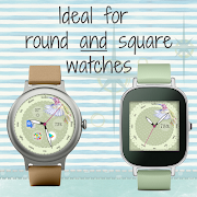 2 Schermata Spring Flower watch face pack