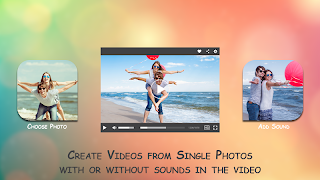 برنامه‌نما Image To Video Converter عکس از صفحه