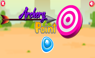 Archery Point- Bow and Arrow poster