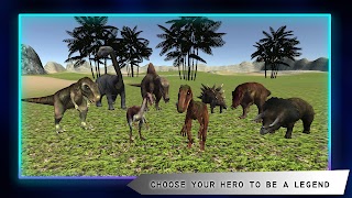برنامه‌نما Dinosaurs Simulator عکس از صفحه