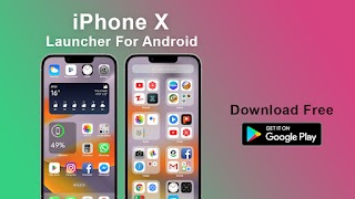 iPhone X Launcher for Android تصوير الشاشة 3