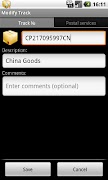 TrackChecker screenshot 2