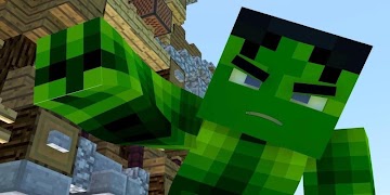 Hulk Mod for Minecraft скриншот 1