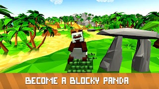 Blocky Panda Simulator - be a  screenshot 4