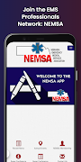 NEMSA الملصق