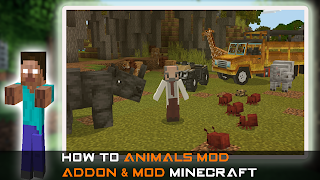 Animals Zoo Mod for Minecraft 截图 3