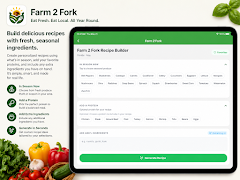 Farm2Fork: Seasonal Recipes स्क्रीनशॉट 7