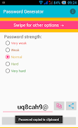 برنامه‌نما Password Generator عکس از صفحه