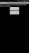 Contacts2Xls โปสเตอร์
