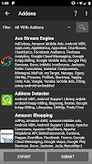 برنامه‌نما Addons Detector عکس از صفحه