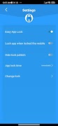 برنامه‌نما Easy App Lock عکس از صفحه