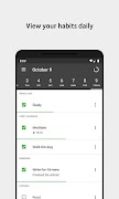 Habitory: habit tracker poster