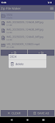 برنامه‌نما Zip File Maker عکس از صفحه
