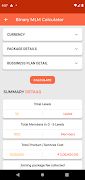 برنامه‌نما MLM Calculator عکس از صفحه