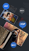 برنامه‌نما ADV Player-Multi format player عکس از صفحه