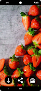Strawberry Wallpapers स्क्रीनशॉट 1