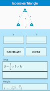 Triangle Calculator ảnh chụp màn hình 4