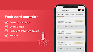 1 Schermata Sidra Order App