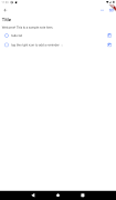 برنامه‌نما TaskNote - Notebook app with task check list عکس از صفحه