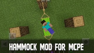 Hammock Rest Mod Minecraft capture d'écran 1