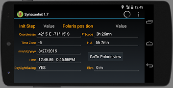 SynscanInit 2 captura de pantalla 2