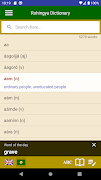 Rohingya Dictionary screenshot 2