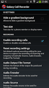 Galaxy Call Recorder ภาพหน้าจอ 5