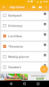 School Backpack Checklist screenshot 1