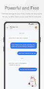 FlyChat - Private Messenger اسکرین شاٹ 1