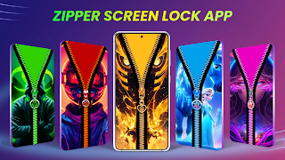 Zipper Lock Screen Wallpapers скриншот 6