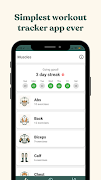 AthletiQ: simplest gym tracker পোস্টার