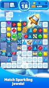 Jewel Ice Mania:Match 3 Puzzle syot layar 4