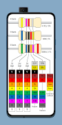 Resistor Color Code Calculator ポスター