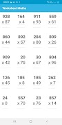 Worksheet Maths Premium screenshot 4