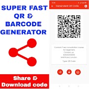 QRジェネレーターとバーコードスキャナー スクリーンショット 2