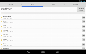 WiFi File Browser captura de pantalla 7