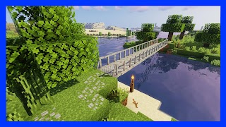 Bridge Mod Minecraft постер