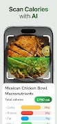 Calorie & Food Tracker: Fastie syot layar 1