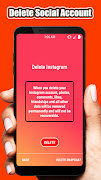 Delete Social Account 截图 1