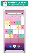 برنامه‌نما Work Shift Calendar عکس از صفحه